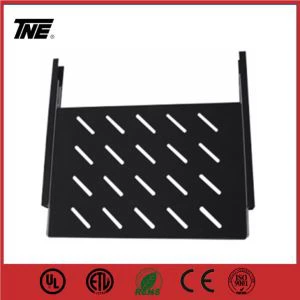 1U 4 Points Fixed 19 Rack Sliding Shelf